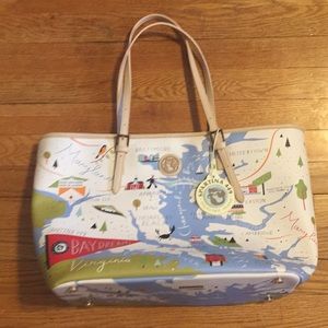 NWT - Bay Dreams Spartina 449 Tote Bag